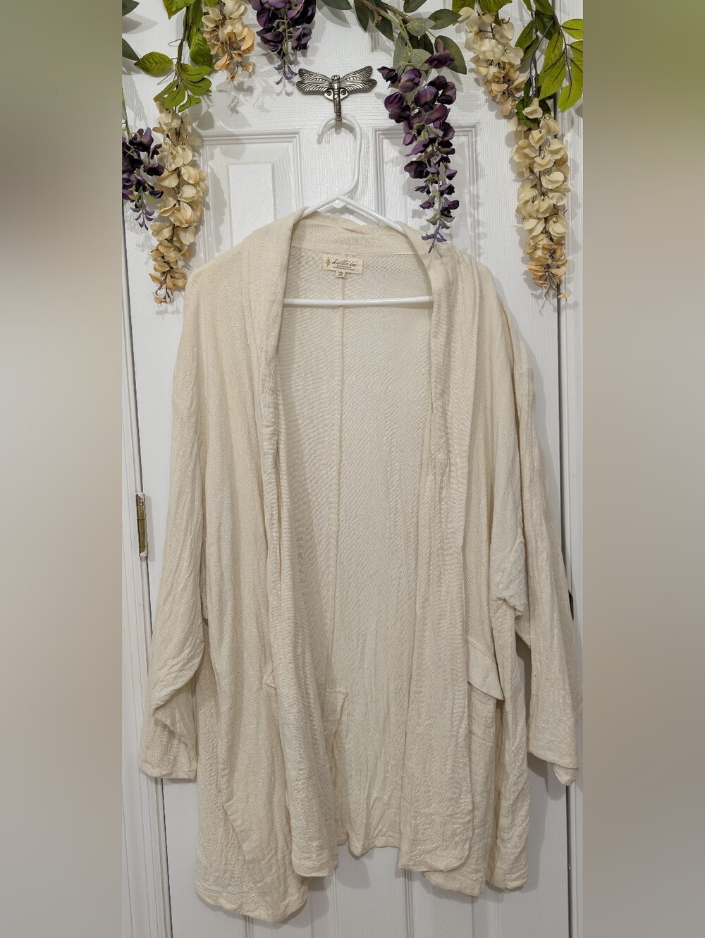 Kantha Bae Neutral, Cream Jacket